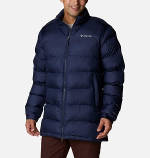 Columbia Pike Lake Mid Insulated Men's Puffer Jacket Navy | CJYVGL-534