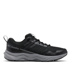 Columbia Plateau Men's Sneakers Black | KLUPJV-348