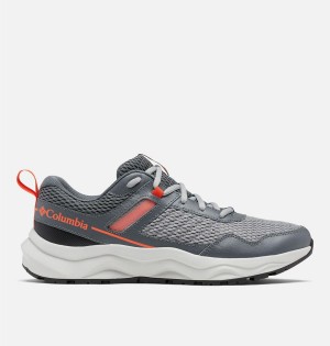 Columbia Plateau Men's Sneakers Grey | NIAGBP-794