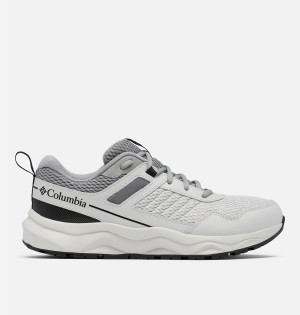 Columbia Plateau Men's Sneakers White | RJPZVS-401