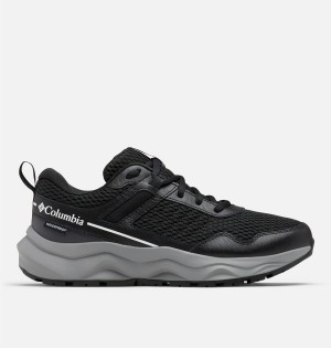 Columbia Plateau Waterproof Women's Sneakers Black | LSGCNR-364