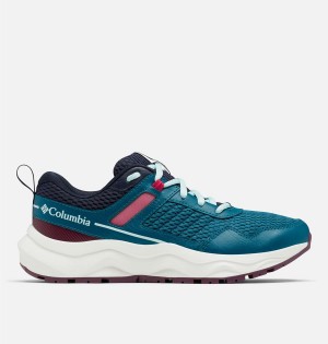 Columbia Plateau Women's Sneakers Turquoise | ZQAGSY-572