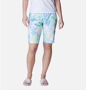 Columbia Pleasant Creek Board Women's Shorts Blue | NJLBAX-872