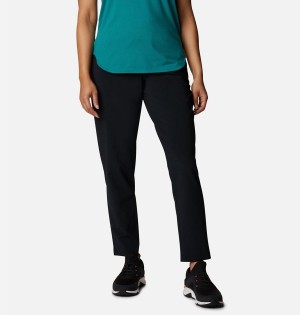 Columbia Pleasant Creek Core Women's Pants Black | RUFBQN-492