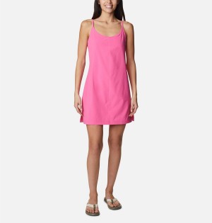 Columbia Pleasant Creek Stretch Women's Dress Pink | IBNAOK-286