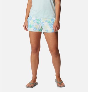 Columbia Pleasant Creek Stretch Women's Shorts Blue | UASGBY-697