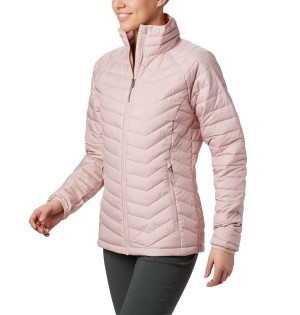 Columbia Powder Lite Women's Puffer Jacket Pink | BCRFNQ-064