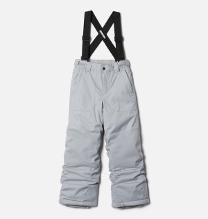 Columbia Powder Turner Suspender Ski Kids' Pants Grey | ONPZMW-430