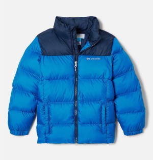 Columbia Puffect Kids' Jacket Blue | TIDPEL-068