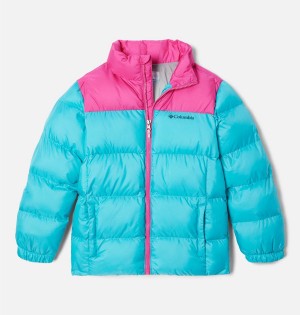 Columbia Puffect Kids' Jacket Blue | YISDOZ-026