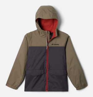 Columbia Rain-Zilla Kids' Jacket Green | VTQNJK-021