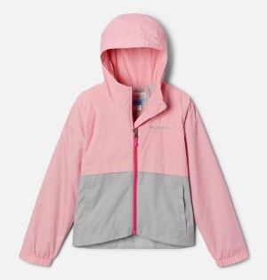 Columbia Rain-Zilla Kids' Jacket Pink | NAJZHS-850