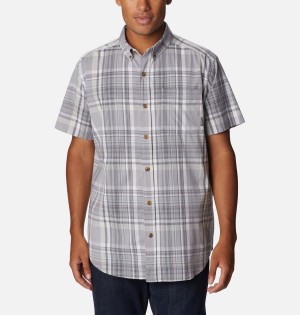 Columbia Rapid Rivers II Short Sleeve Men's Shirt Grey | KGAXCW-623