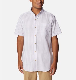 Columbia Rapid Rivers II Short Sleeve Men's Shirt White | CIKMWY-502