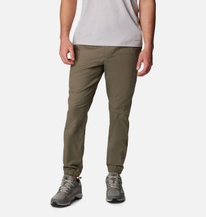 Columbia Rapid Rivers Joggers Men's Pants Green | TWVRLF-098