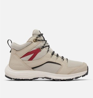 Columbia Re-Peak Mid Men's Hiking Shoes Beige | QUIXJK-239