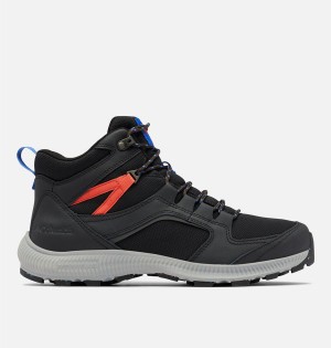 Columbia Re-Peak Mid Men's Hiking Shoes Black | ZHXYMQ-237