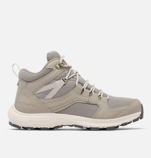 Columbia Re-Peak Mid Women's Hiking Shoes Grey | MNBUPY-035