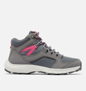 Columbia Re-Peak Mid Women's Hiking Shoes Grey | KZACHO-793