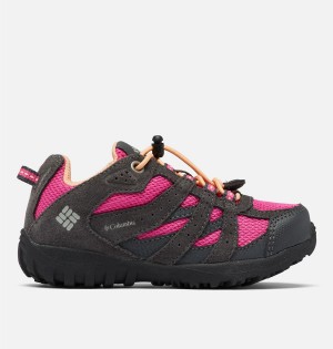 Columbia Redmond Waterproof Kids' Sneakers Pink | JDLWEC-308