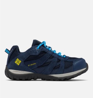 Columbia Redmond Waterproof Kids' Sneakers Navy | YTCXBO-901