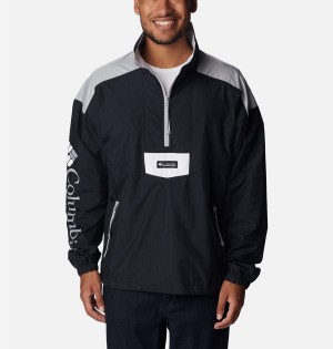 Columbia Riptide Anorak Men's Windbreaker Black | SNJKTF-187