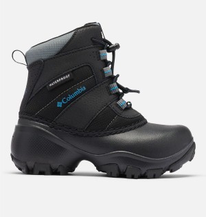Columbia Rope Tow III Waterproof Warm Winter Kids' Boots Black | JEUNSG-360