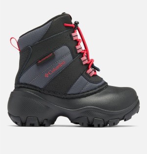 Columbia Rope Tow III Waterproof Warm Winter Kids' Boots Black | RDEAJB-560