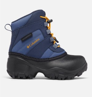 Columbia Rope Tow III Waterproof Warm Winter Kids' Boots Blue | XLBHDG-190