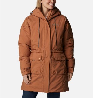 Columbia Rosewood Women's Coats Brown | KVJYUQ-681