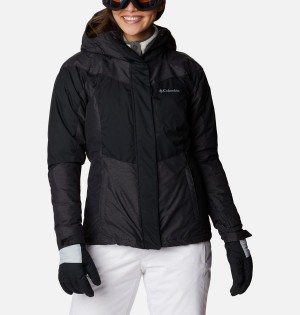 Columbia Rosie Run Insulated Women's Ski Jacket Black | HRXJBA-643