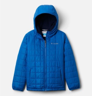 Columbia Rugged Ridge Sherpa Lined Kids' Jacket Blue | NGOJXQ-943