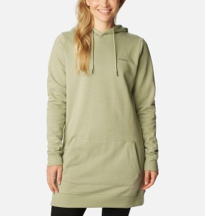 Columbia Rush Valley Long Women's Hoodie Green | GPHIYT-571