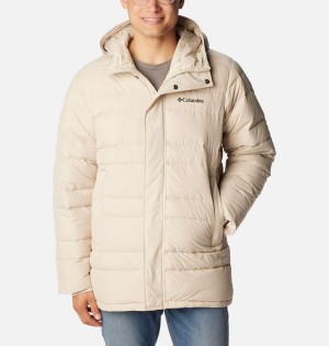 Columbia Saltzman Parka Insulated Men's Puffer Jacket Beige | CURENL-634