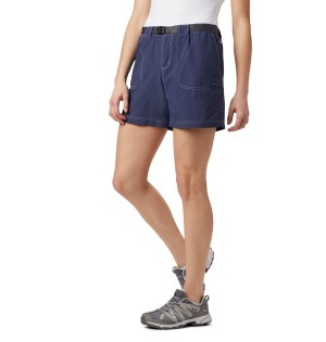 Columbia Sandy River Cargo Women's Shorts Navy | CYEBLZ-534
