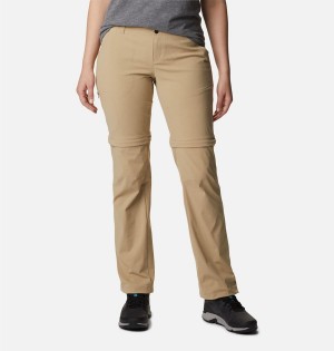 Columbia Saturday Trail II Stretch Convertible Women's Pants Khaki | TRBIMS-084