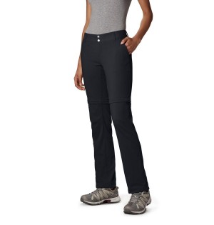 Columbia Saturday Trail II Stretch Convertible Women's Pants Black | UZGHVO-760