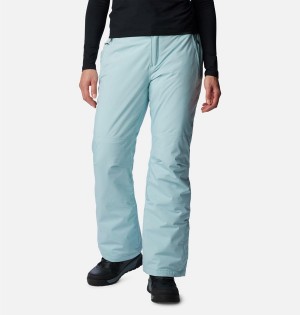 Columbia Shafer Canyon Insulated Ski Women's Pants Turquoise | GQMNSB-893