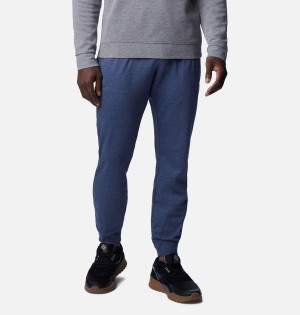 Columbia Shell Ridge Sweat Joggers Men's Pants Blue | BCTUNX-079