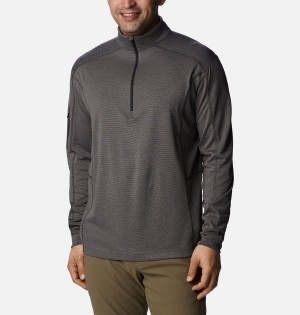 Columbia Shotgun Quarter Zip Golf Men's Pullover Grey | IGQNER-104