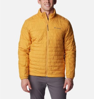 Columbia Silver Falls Insulated Men's Puffer Jacket Yellow | AKOFIT-692