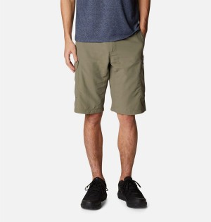 Columbia Silver Ridge Cargo Men's Shorts Green | YZHEGF-185