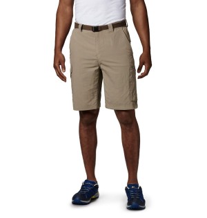 Columbia Silver Ridge Cargo Men's Shorts Khaki | RHEQBI-597