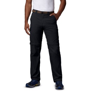Columbia Silver Ridge Convertible Men's Pants Black | UNGLIH-815