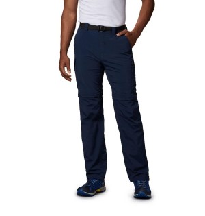 Columbia Silver Ridge Convertible Men's Pants Navy | LVROUD-632