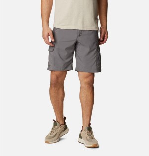 Columbia Silver Ridge Utility Cargo Men's Shorts Grey | YVOPMU-039