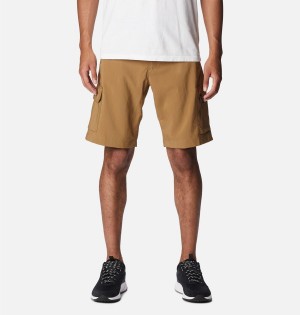 Columbia Silver Ridge Utility Cargo Men's Shorts Khaki | XAFWYU-527