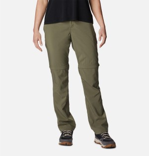 Columbia Silver Ridge Utility Convertible Women's Pants Green | APFHJM-587