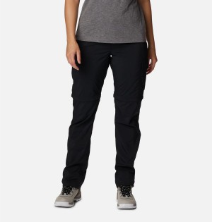 Columbia Silver Ridge Utility Convertible Women's Pants Black | UVPGAJ-571