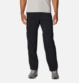 Columbia Silver Ridge Utility Convertible Men's Pants Black | UOIXWC-917